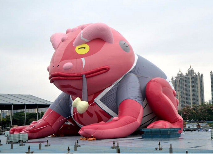 青蛙气模